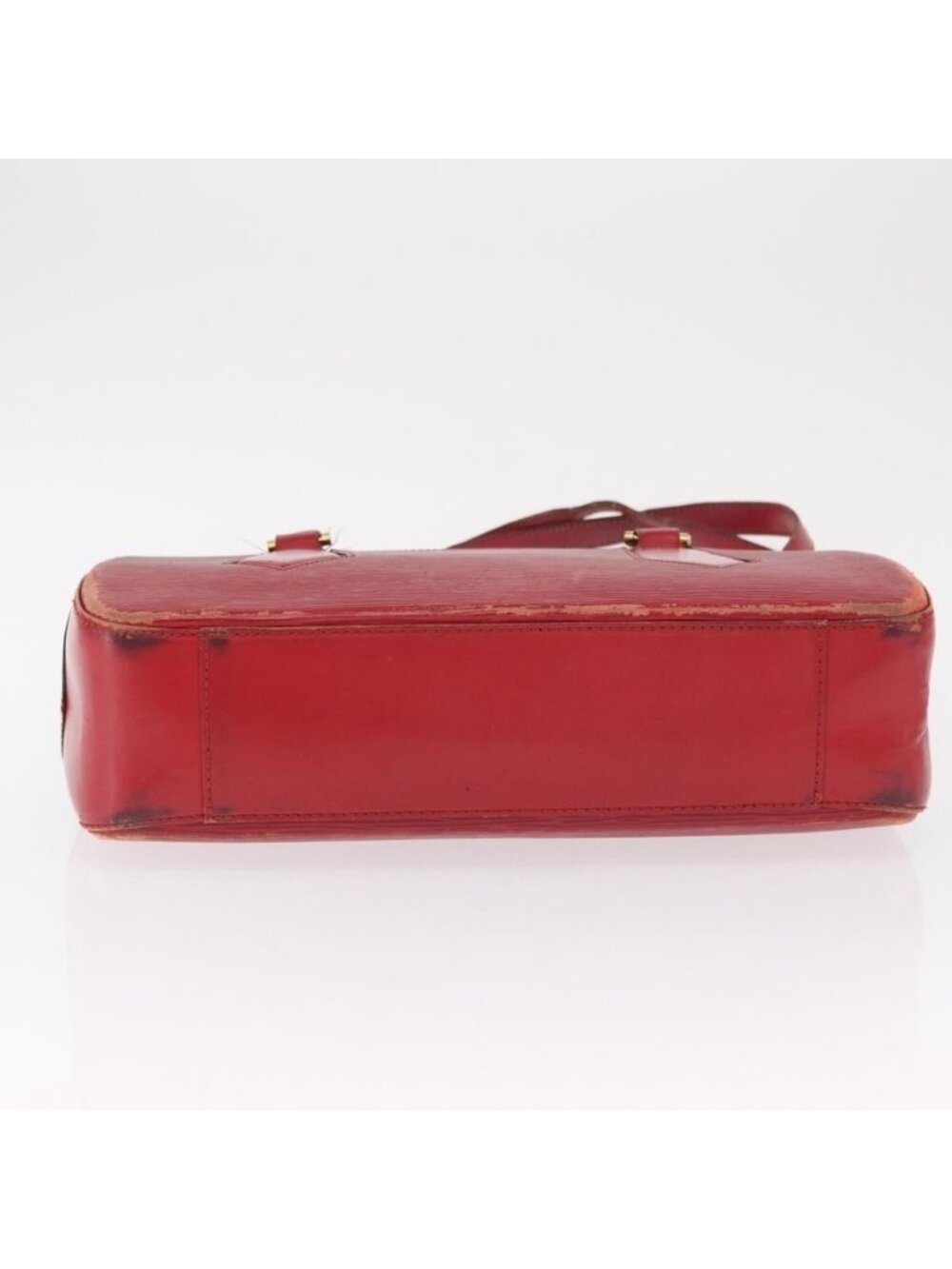 Authentic LOUIS VUITTON Epi Vortail Shoulder Bag Red M52437 LV - Picture 13 of 16